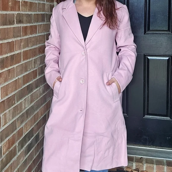 Women's Wool Black Coat- 3X - Picture 8 of 8